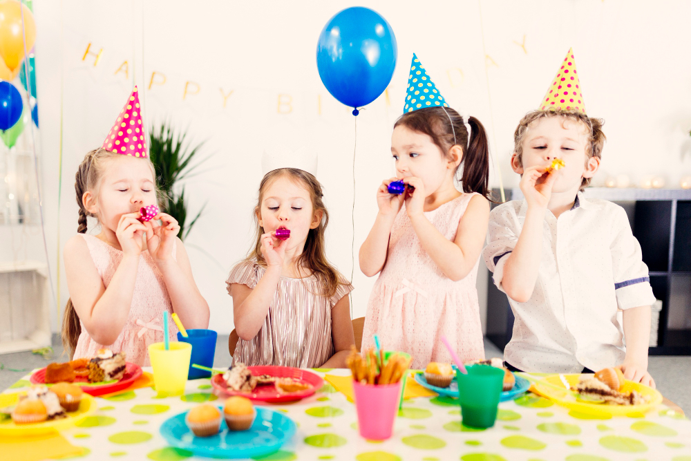 FIESTA de CUMPLEAÑOS SALUDABLE. Organizar un cumpleaños con comida sana, by Party Globos