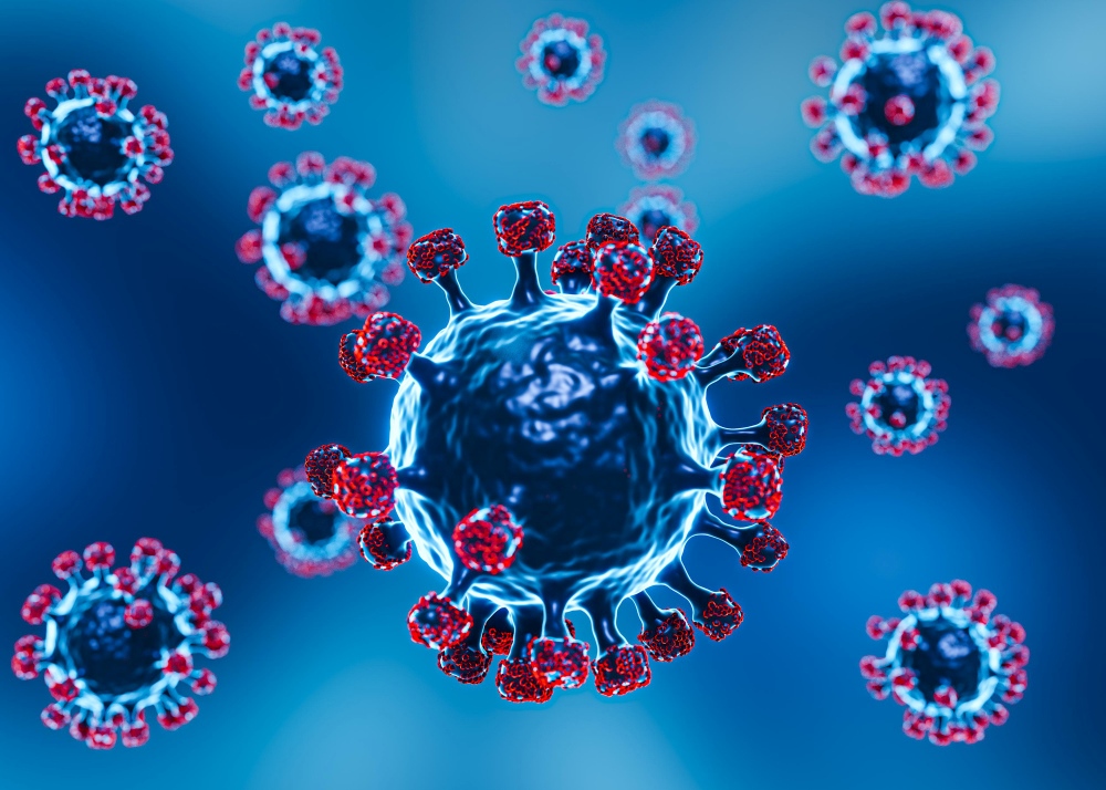 imatge 3D coronavirus