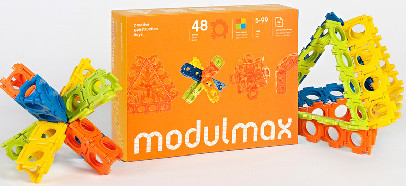 Modulmax es más que un juego, ¡es una pieza y mil figuras! 