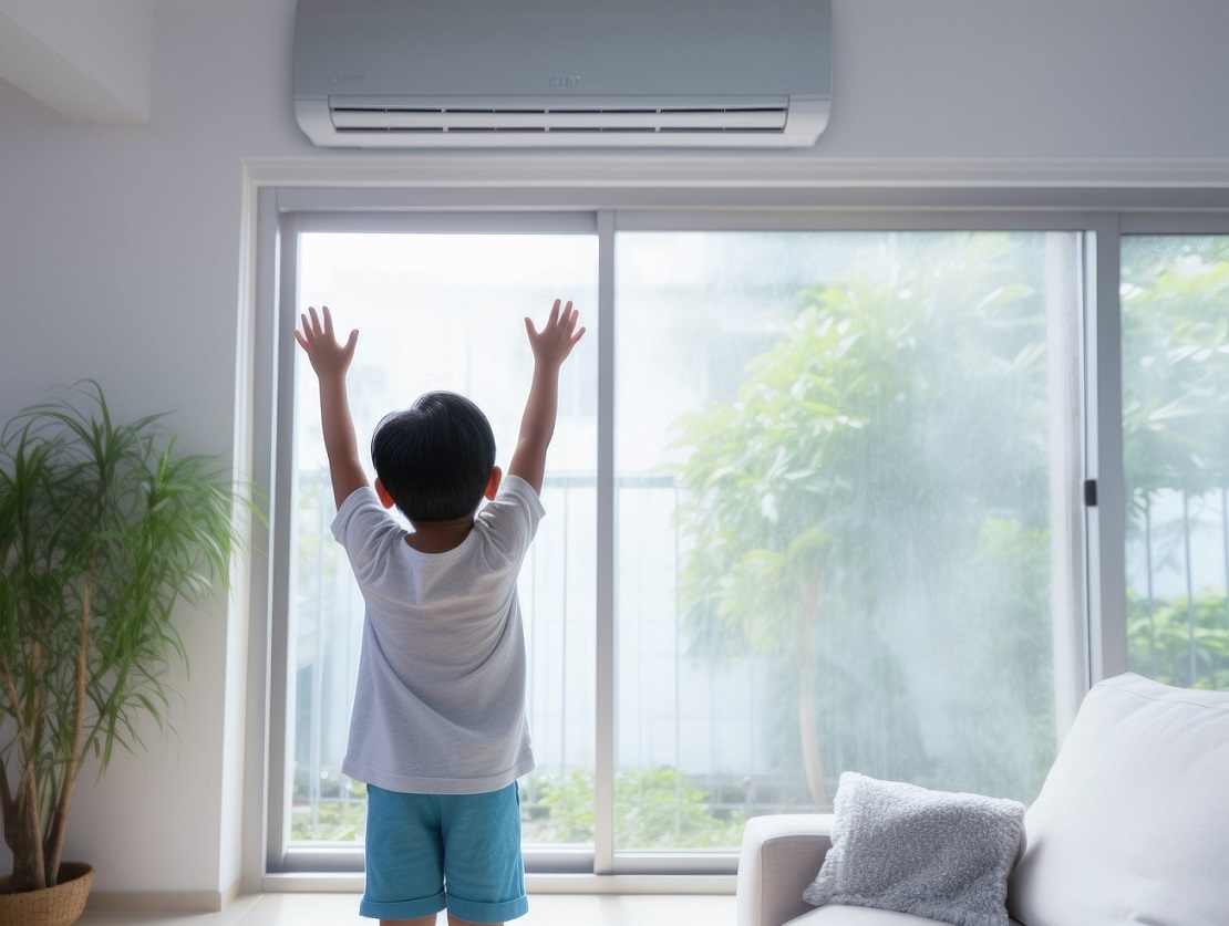 L'aire condicionat és bo per als nens petits? 