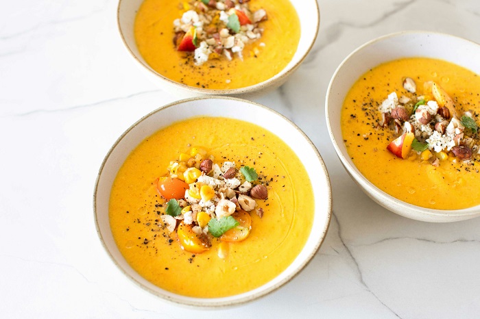 Sopas y cremas refrescantes