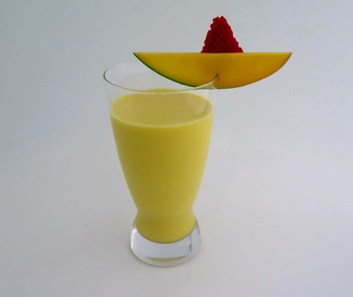 Batido de mango y coco