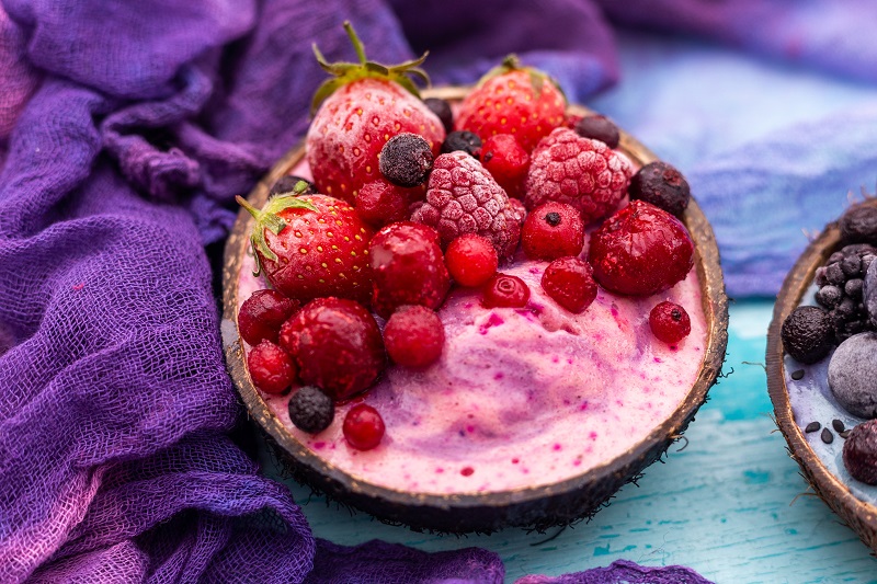 gelat de fruits vermells - alimentació saludable