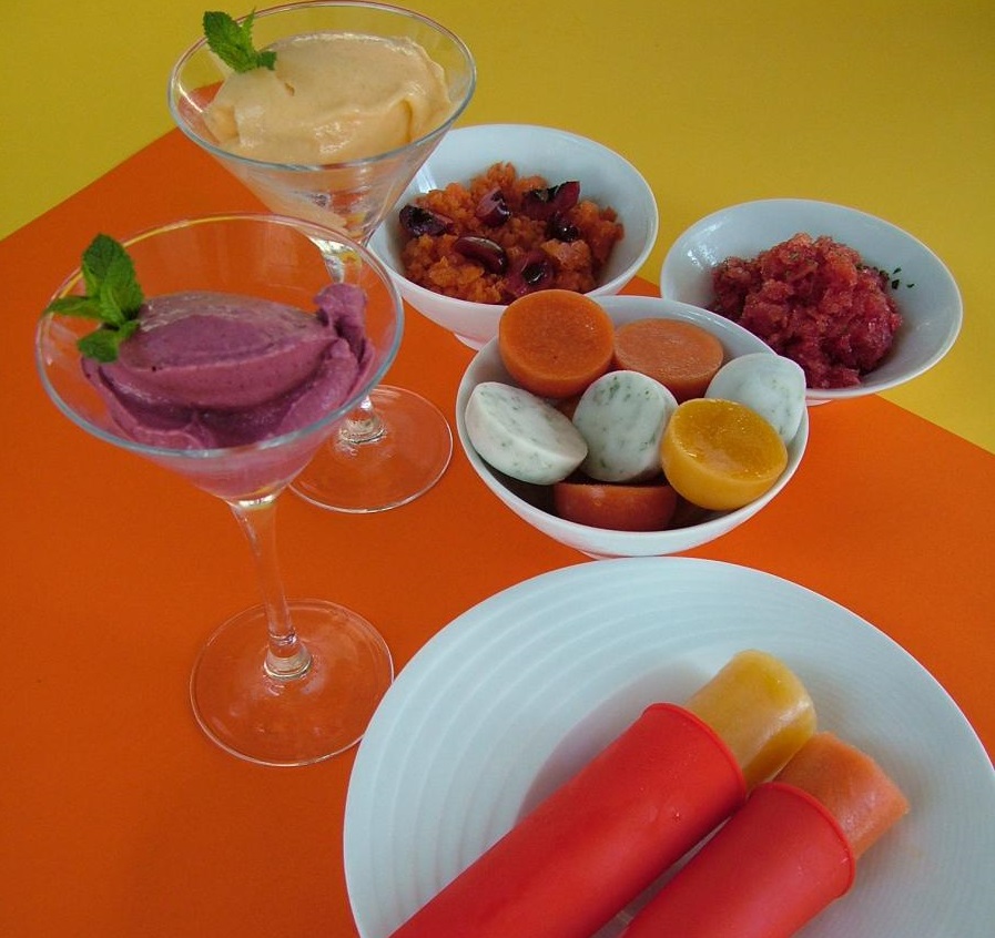 Gelats, polos i granissats fets a casa