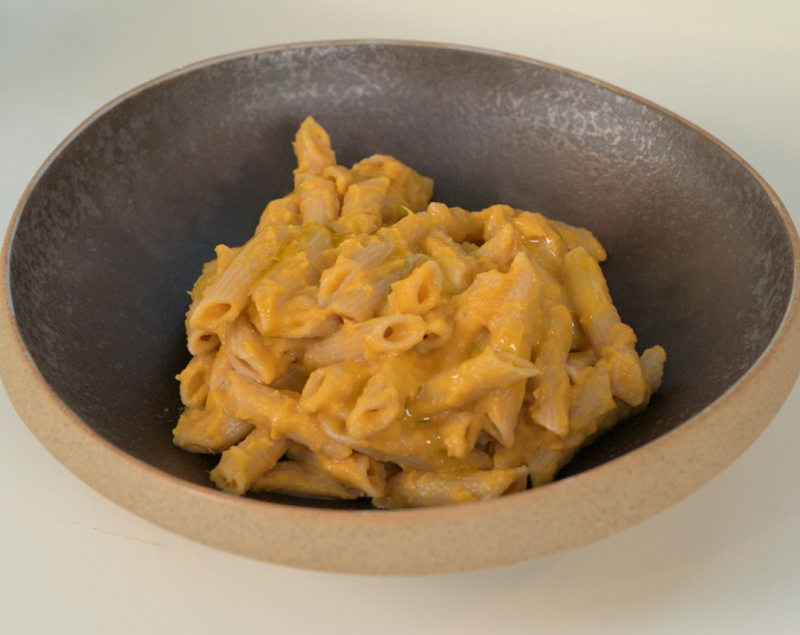 Pasta con salsa vegetal