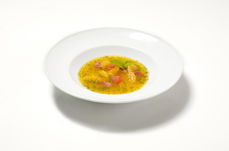 sopa de mandarines