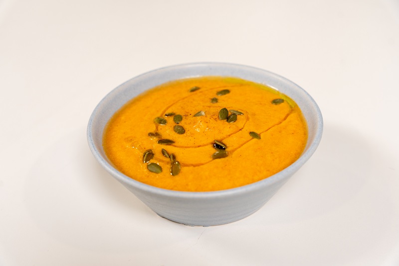 sopa freda de pastanaga